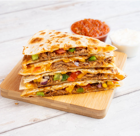 Hinton BarBurrito Barbacoa Quesadilla