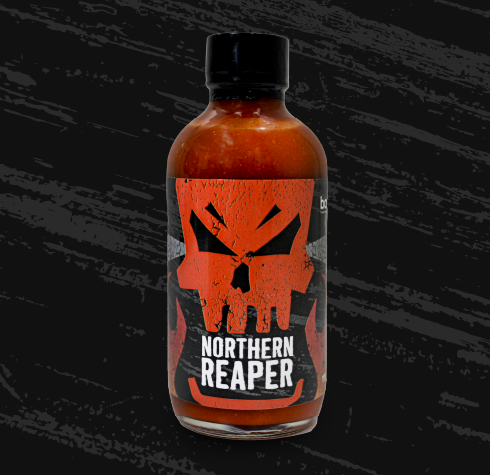 Hinton BarBurrito Northern Reaper Sauce Bottle