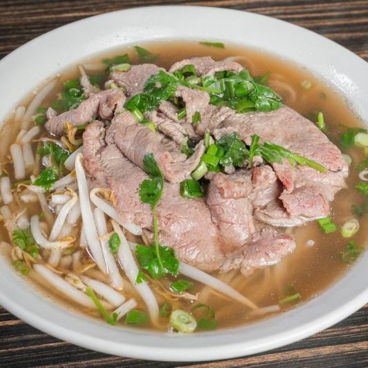 Golden Panda Vietnamese Raw Beef Noodle Soup