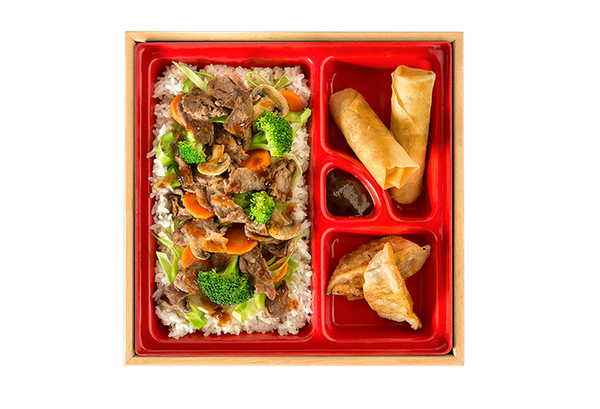 Edo Japan - Sushi and Grill - Shops of Granville Sukiyaki Beef Bento Box