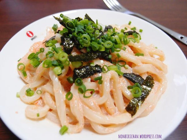 Nanaimo Nori Japanese Restaurant Prawn Mentaiko Cream Udon