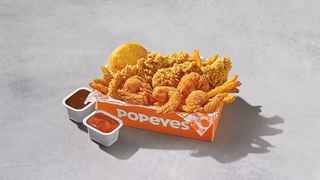 Oshawa Popeyes Louisiana Kitchen Cajun Crispy Shrimp