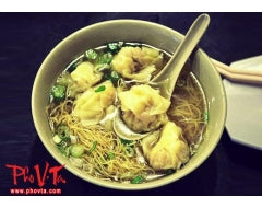 Nanaimo Pho VTa Vietnamese Restaurant Wonton in noodle soup