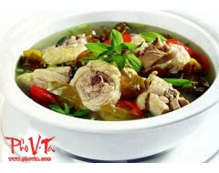 Nanaimo Pho VTa Vietnamese Restaurant Canh Chua Ga Chicken hot n'sour soup