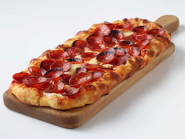 Oshawa Quiznos Big Pepperoni Flatbread Pizza