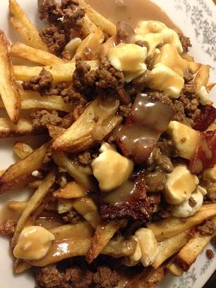 Oshawa Sherry's Diner Bacon Cheese Burger Poutin