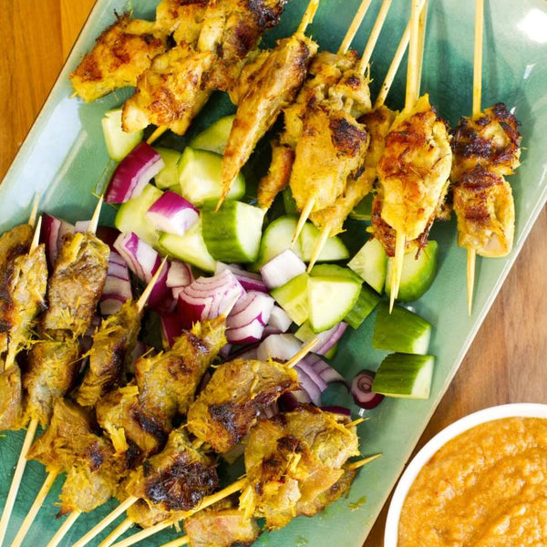 Oshawa Azian Cuisine Satay Beef or Chicken