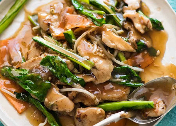 Oshawa Azian Cuisine Chop Suey Stir Fry  Chicken or Beef