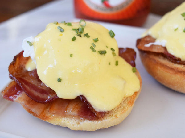 Oshawa Sherry's Diner Bacon Eggs Benedict