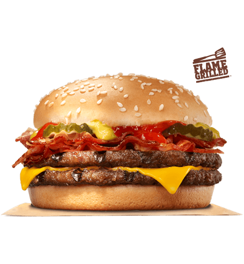 Oshawa Burger King Bacon Cheeseburger