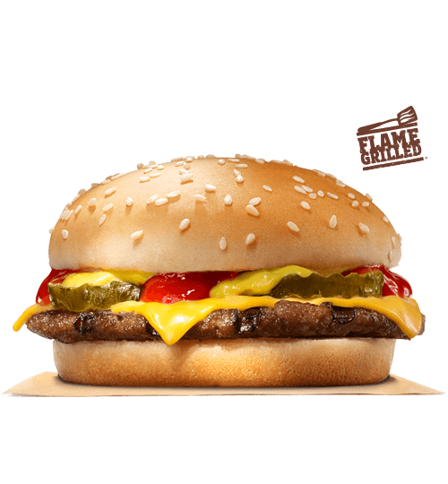 Nanaimo Burger King Cheeseburger