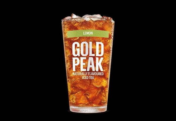 Hinton Burger King Gold Peak Lemon Iced Tea medium