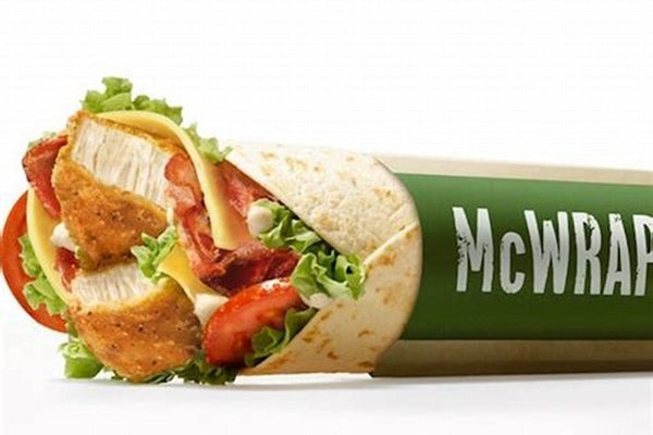 Nanaimo McDonald's Caesar Signature McWrap with Crispy Chicken
