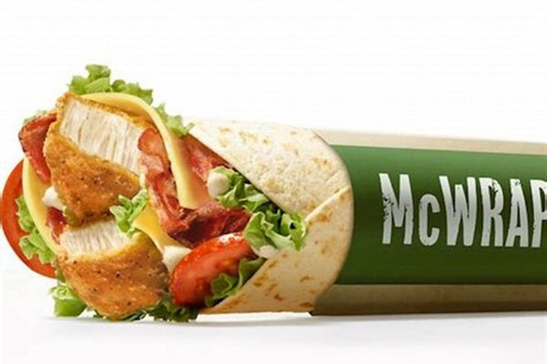 Oshawa McDonald's Caesar Signature McWrap with Crispy Chicken