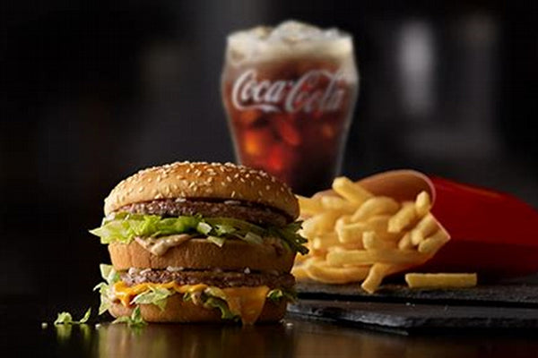 Merritt McDonald's Double Big Mac Extra Value Meal