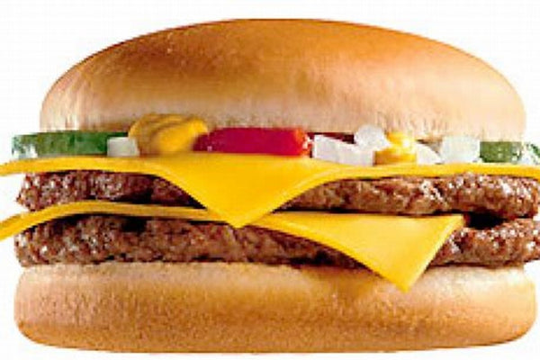 Oshawa McDonald's Double Hamburger