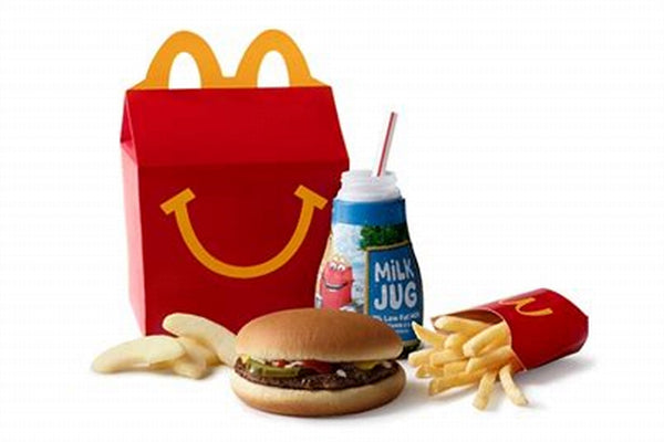 Nanaimo McDonald's Happy Meal Hamburger with Fries