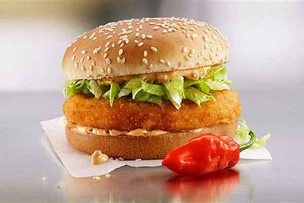 Oshawa McDonald's Spicy Habanero McChicken Extra Value Meal
