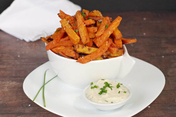 Moxie's Grill & Bar Sweet Potato Fries & Garlic Dip