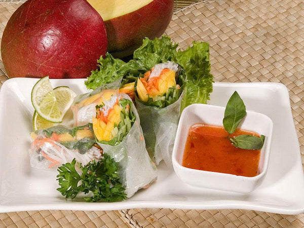 Oshawa Azian Cuisine Vietnamese Soft Roll (4 pcs) mango