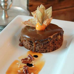 Monty's Pizza & Steakhouse Hot Ginger Caramel Spice Cake