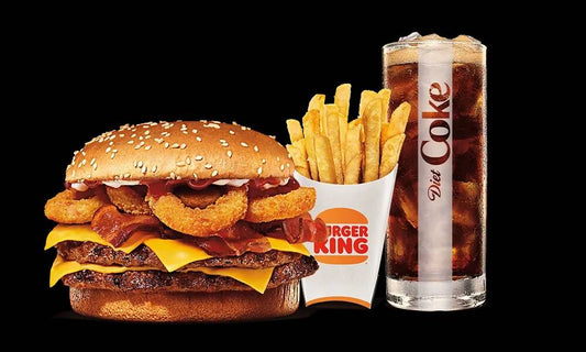 Hinton Burger King Roadhouse King medium combo