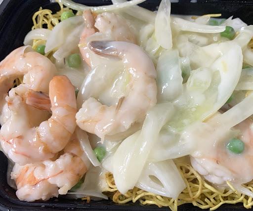 Good Buddy Chinese Restaurant Granville Shrimp In Creamy Butter Sauce Chow Mein