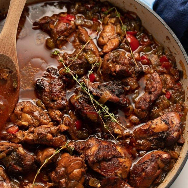 Oshawa Champs Caribbean Meal - Stew Chicken
