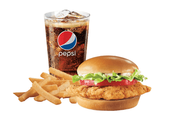 Hinton AB Dairy Queen  Spicy Crispy Chicken Sandwich combo