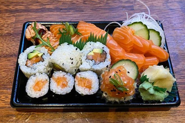 Oshawa Midami Sushi A. SASHIMI 6 PCS, SUSHI 6 PCS, SPICY SALMON 6 PCS