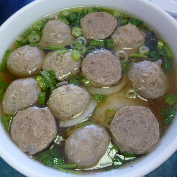 Pho Tasty Beef Ball Noodle Soup - Pho Bo Vien