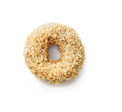 Oshawa Tim Hortons Toasted Coconut Donut