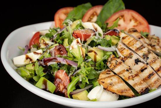 MR MIKES SteakhouseCasual Easy Caprese Chicken Salad