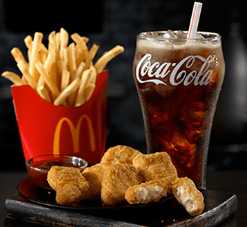 Nanaimo McDonald's McNuggets Extra Value Meal