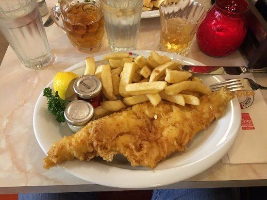 Oshawa Sherry's Diner Haddock Fish & Chips