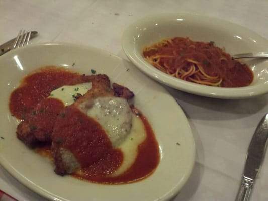 The Canadian Brewhouse Little Italy Chicken Parmesan