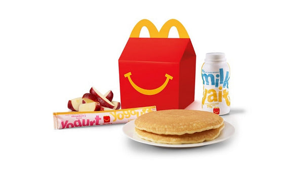 Nanaimo McDonald's Happy Meal Hotcakes with Apple Slices
