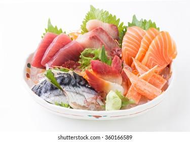 Oshawa Azian Cuisine Sashimi Appetizer