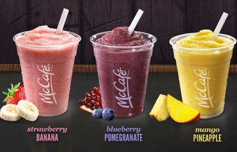 Oshawa McDonald's Real Fruit Smoothie