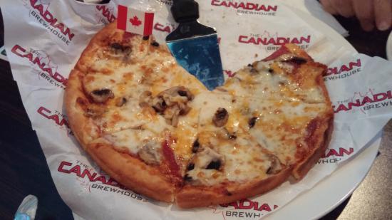 The Canadian Brewhouse Prime Minister Pizza