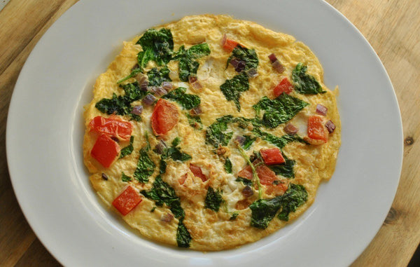 Oshawa Sherry's Diner Vegetarian Omelette