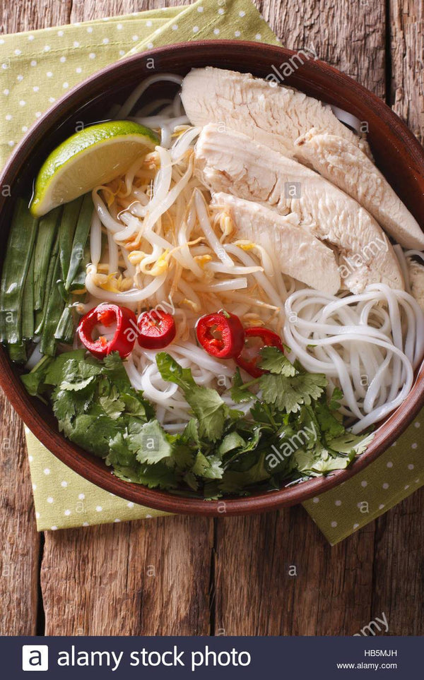 Pho Tasty Chicken Sate Noodle Soup - Pho Ga Sate