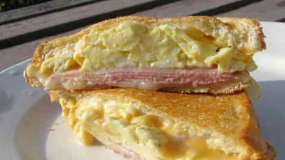 Oshawa Sherry's Diner Ham & Egg Sandwich