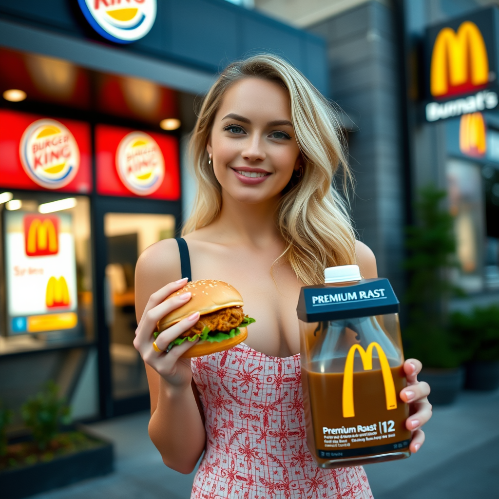 “Battle of the Bites: Burger King’s Jalapeño Crispy Chicken Sandwich vs. McDonald’s Premium Roast Coffee Carafe – A Spicy vs. Smooth Showdown”